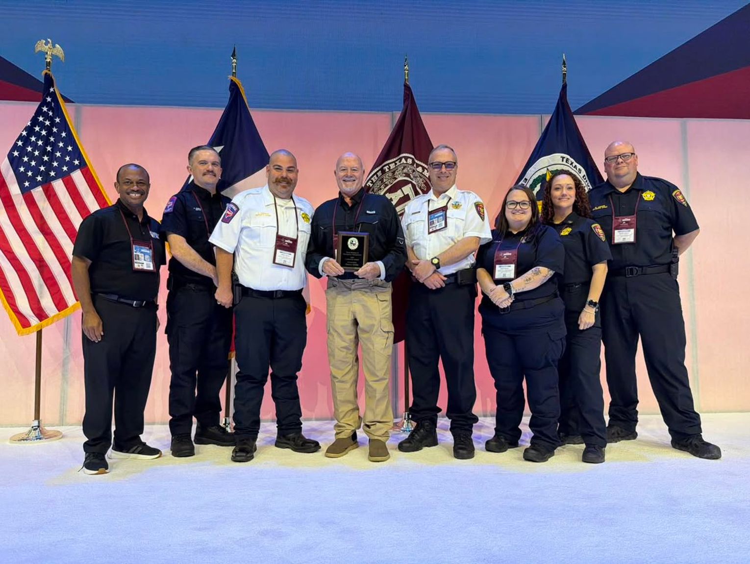 Sylvia given Texas Emergency Management Leadership Award